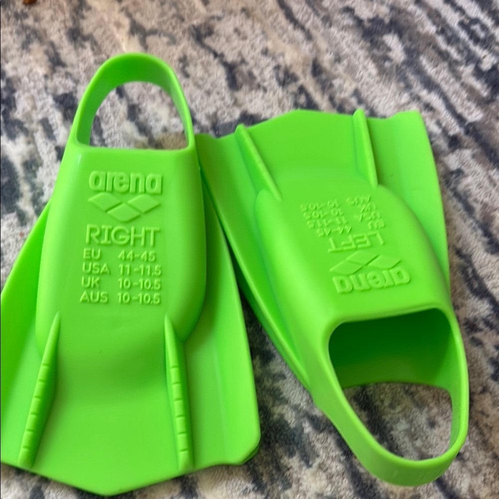 Arena Green Swim Fins